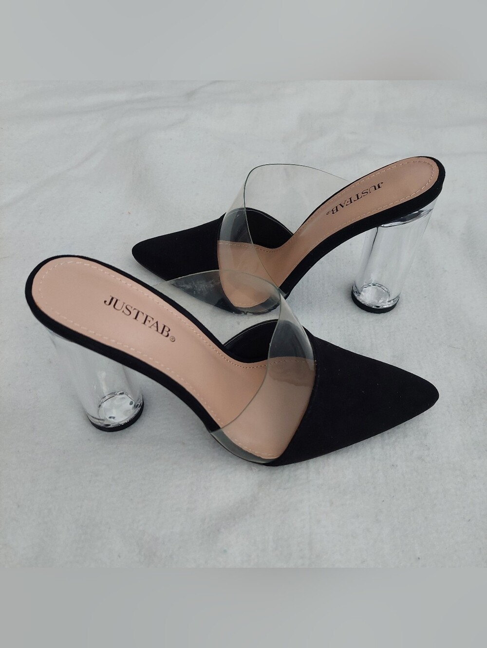 JustFab Naomi Mule Heels NWOT